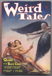 Одна из обложек журнала Weird Tales.